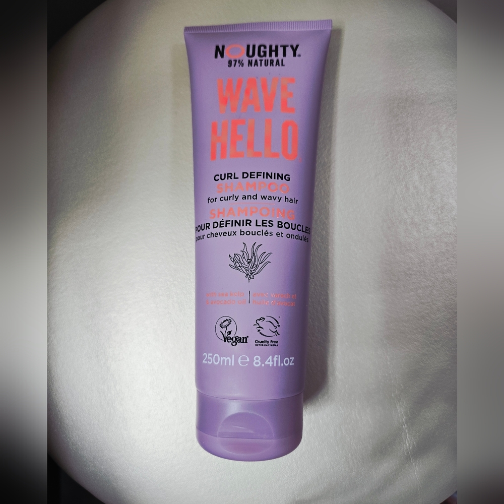 NOUGHTY 97% Natural Vegan WAVE HELLO Curl Defining Shampoo